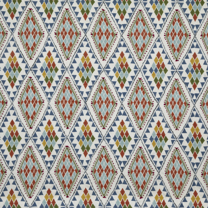 Castelo Multi by Baker Lifestyle Fabric Baker Lifestyle Fabric Castelo MultiFabric HOMES & GARDENS III COTTON - 100% India </p><p>Repeat: H: 8.274, V: 14.972 49.644 - Fabric Carolina -