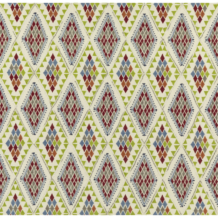 Castelo Indigo/Green by Baker Lifestyle Fabric HOMES & GARDENS III COTTON - 100% India - Horizontal: 8.274 and Vertical: 14.972 49.644 - Fabric Carolina -