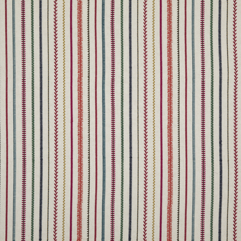 Sintra Multi by Baker Lifestyle Fabric HOMES & GARDENS III POLYESTER - 93%;LINEN - 7% India Horizontal: 16.942 and Vertical: 0.394 50.038 - Fabric Carolina -