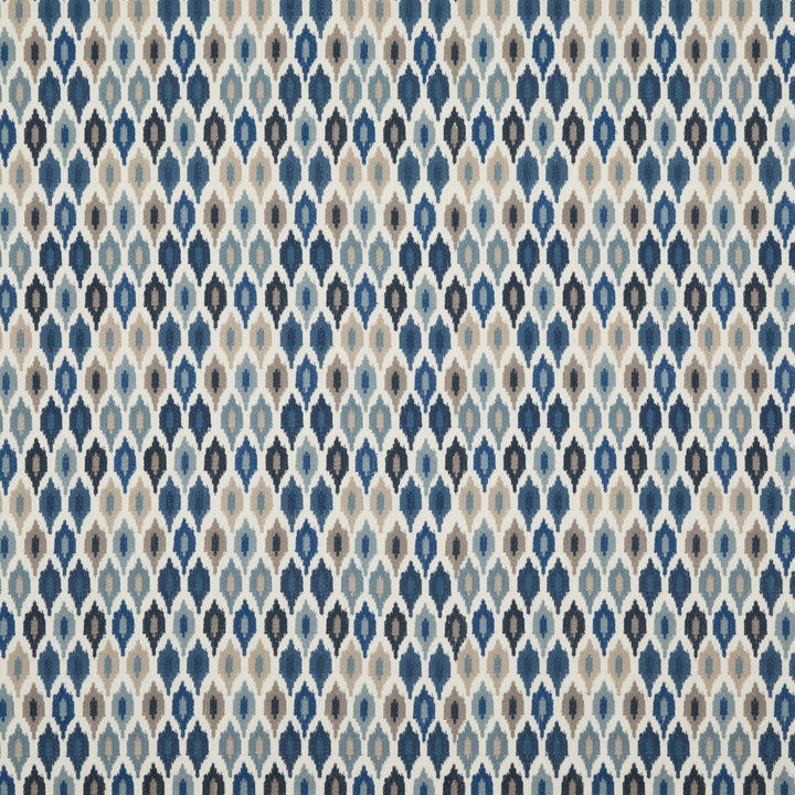 Mazara Indigo by Baker Lifestyle Fabric Baker Lifestyle Fabric Mazara IndigoFabric HOMES & GARDENS III POLYESTER - 93%;LINEN - 7% India </p><p>Repeat: H: 5.516, V: 14.972 50.038 - Fabric Carolina -