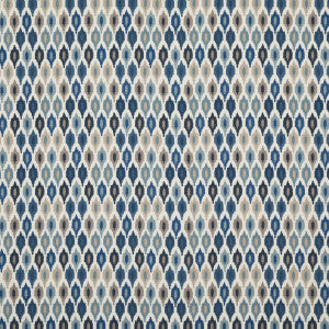 Mazara Indigo by Baker Lifestyle Fabric