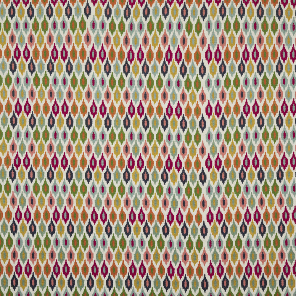 Mazara Multi by Baker Lifestyle Fabric HOMES & GARDENS III POLYESTER - 93%;LINEN - 7% India Horizontal: 5.516 and Vertical: 14.972 50.038 - Fabric Carolina -