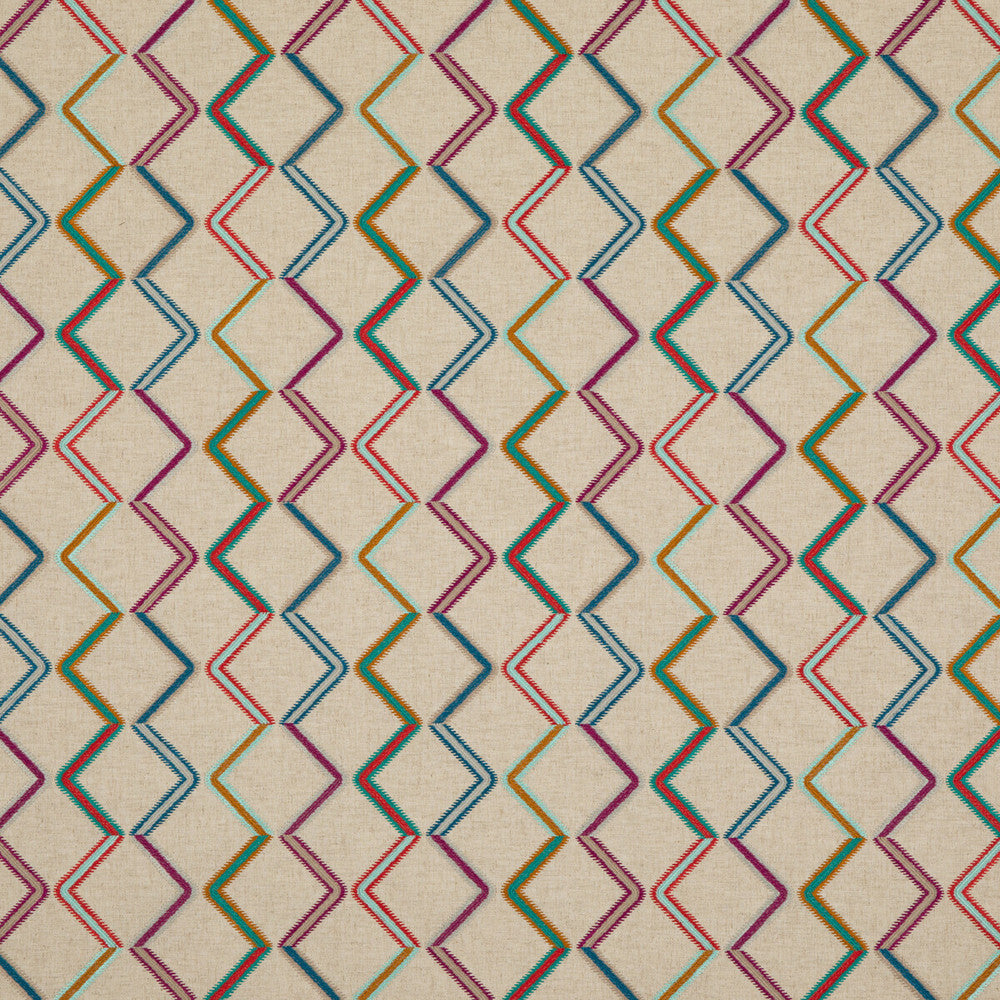 Danza Tutti Frutti by Baker Lifestyle Fabric FIESTA VISCOSE - 79%;LINEN - 14%;POLYESTER - 7% India Horizontal: 10.244 and Vertical: 15.366 51.22 - Fabric Carolina -