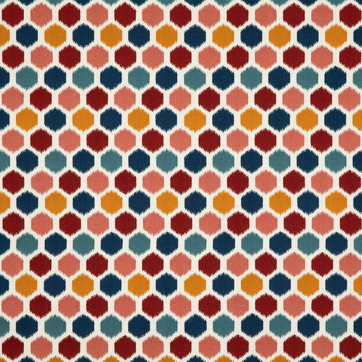 Pinata Indigo/Spice by Baker Lifestyle Fabric Baker Lifestyle Fabric Pinata Indigo/SpiceFabric FIESTA POLYESTER - 93%;LINEN - 7% India </p><p>Repeat: H: 5.122, V: 14.972 51.22 - Fabric Carolina -