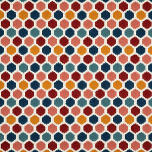 Pinata Indigo/Spice by Baker Lifestyle Fabric