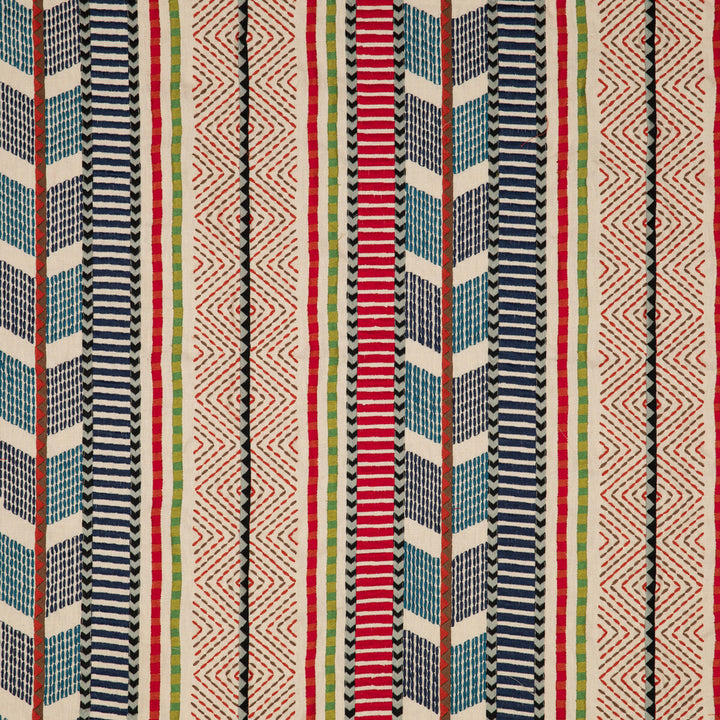 Rebozo Multi by Baker Lifestyle Fabric Baker Lifestyle Fabric Rebozo MultiFabric FIESTA LINEN - 70%;POLYESTER - 30% India </p><p>Repeat: H: 16.942, V: 4.728 50.826 - Fabric Carolina -