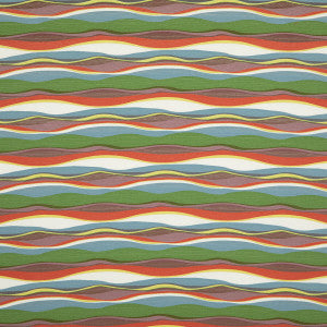 Mexican Wave Multi by Baker Lifestyle Fabric