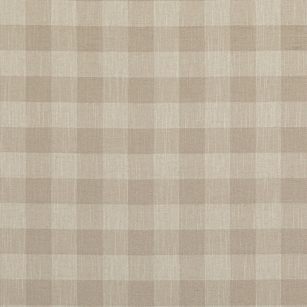 Block Check Stone by Baker Lifestyle Fabric BLOCK WEAVES VISCOSE - 52%;COTTON - 25%;LINEN - 13%;POLYESTER - 10% Belgium MEDIUM Horizontal: 4.5704 and Vertical: 4.728 55.16 - Fabric Carolina -