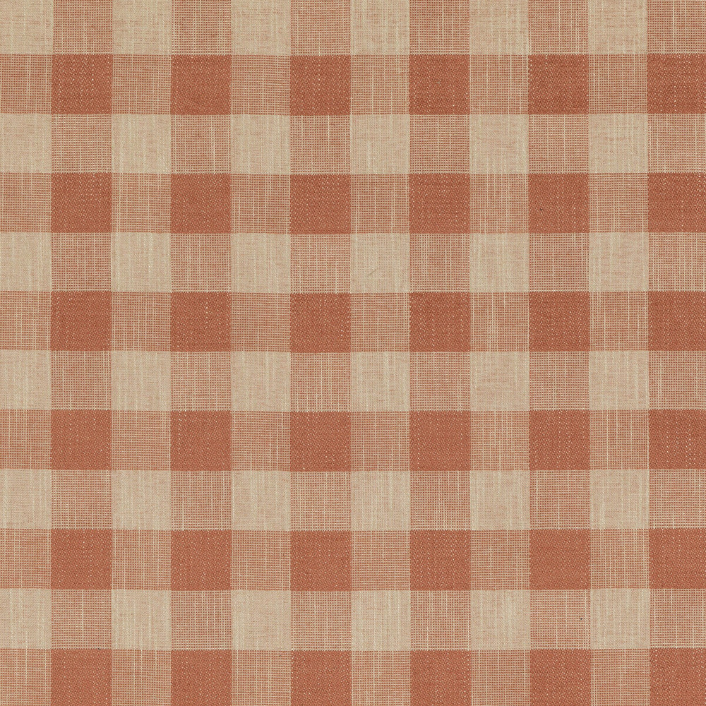 Block Check Spice by Baker Lifestyle Fabric BLOCK WEAVES VISCOSE - 52%;COTTON - 25%;LINEN - 13%;POLYESTER - 10% Belgium MEDIUM Horizontal: 4.5704 and Vertical: 4.728 55.16 - Fabric Carolina -