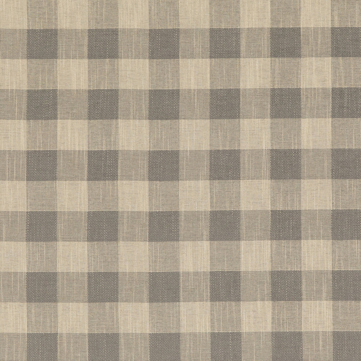 Block Check Pebble by Baker Lifestyle Fabric BLOCK WEAVES VISCOSE - 52%;COTTON - 25%;LINEN - 13%;POLYESTER - 10% Belgium MEDIUM Horizontal: 4.5704 and Vertical: 4.728 55.16 - Fabric Carolina -