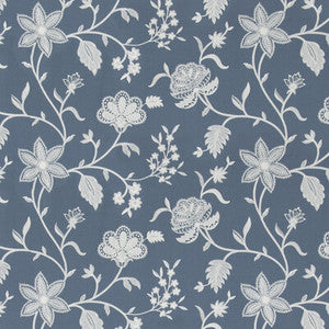 Petherton Blue by Baker Lifestyle Fabric