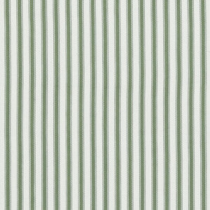 Sherborne Ticking Green by Baker Lifestyle Fabric