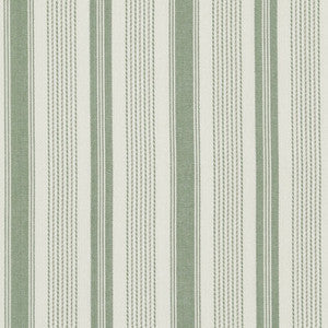Purbeck Stripe Green by Baker Lifestyle Fabric