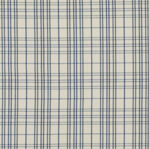 Purbeck Check Blue by Baker Lifestyle Fabric