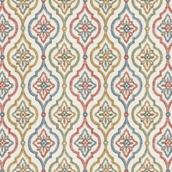 Phantom 1 Fiesta by Stout Fabric Stout Fabric Phantom 1 FiestaFabric RAINBOW LIBRARY TEAROSE/SPICE 100%COT SPAIN </p><p>Repeat: H: 13.500, V: 9.000 54 in - Fabric Carolina -