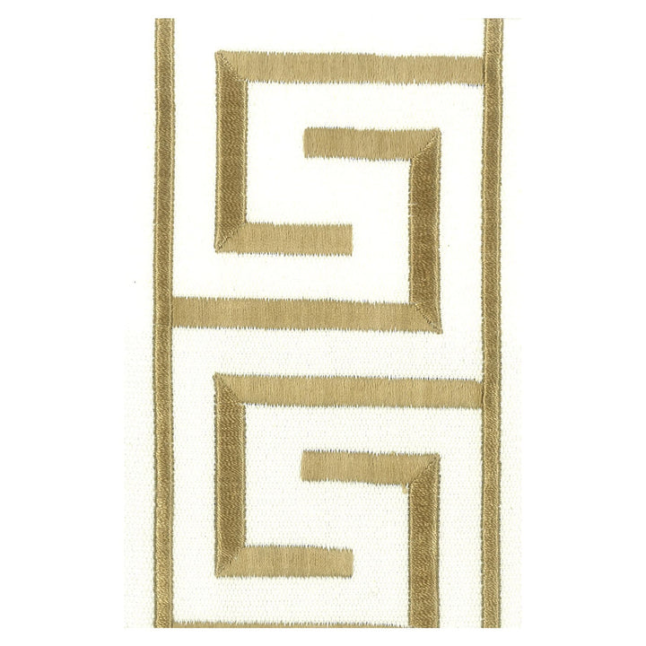 Pharoah 1 Gilt by Stout Trim ILLUMINATION TRIM 100%COT 100%SVT INDIA </p><p>Repeat: 0 4 in - Fabric Carolina -