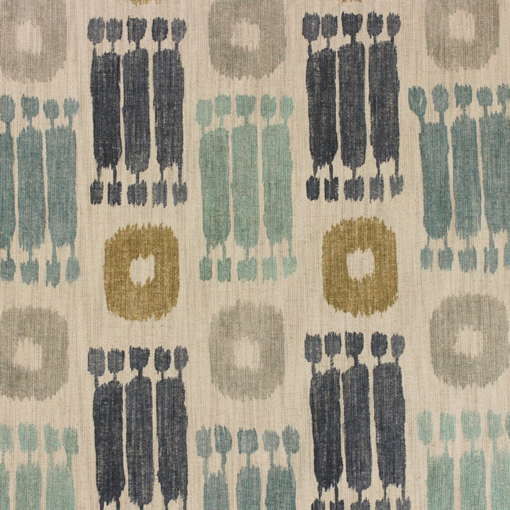 Pichu Bluestone by Richloom Fabric See sample 75% COTTON, 25% LINEN USA or Imported 9K </p><p>Repeat: V27" x H18" 56" - Fabric Carolina -