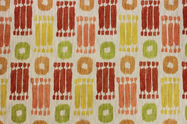 Pichu Coral by Richloom Fabric See sample 75% COTTON, 25% LINEN USA or Imported 9K </p><p>Repeat: V27" x H18" 56" - Fabric Carolina -