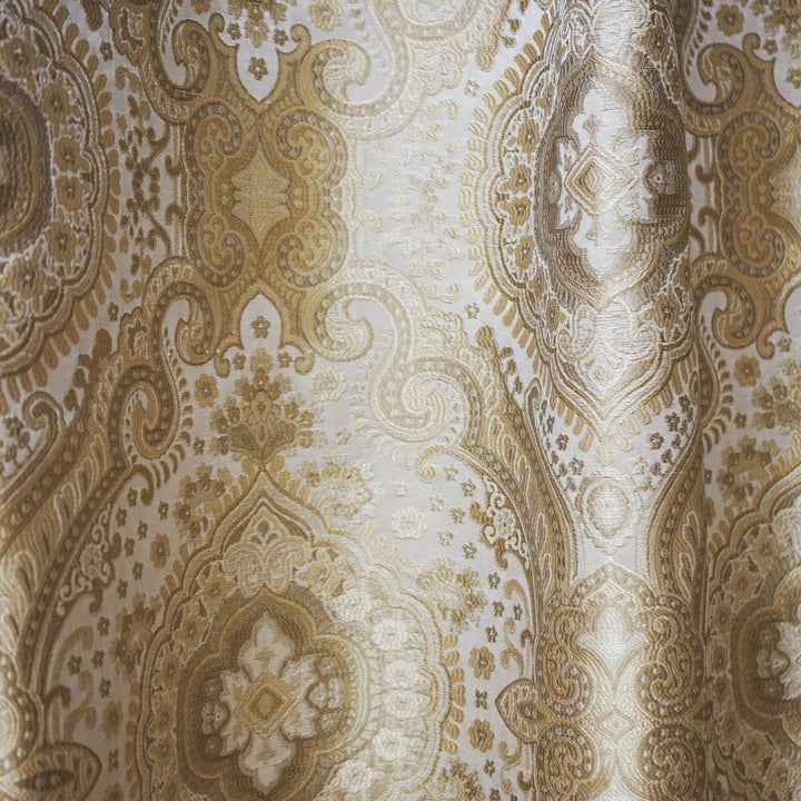 PIERCE 34SJ101 by JF Designer Fabric JF Studio 100% Polyester India  Horizontal: 13.5 and Vertical: 16.25 54  - Swanky Fabrics -