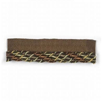 Pillowtalk 5 Harvest by Stout Trim REFLECTIONS TRIM 55%COT 45%SVI CHINA Horizontal: 0 and Vertical: 0 0.38 in - Fabric Carolina -