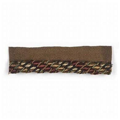 Pillowtalk 6 Walnut by Stout Trim REFLECTIONS TRIM 55%COT 45%SVI CHINA </p><p>Repeat: 0 0.38 in - Fabric Carolina -