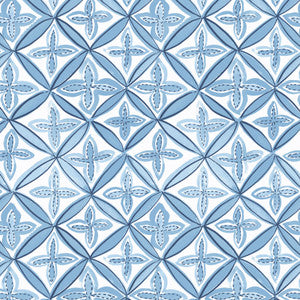 Pinwheel 1 Azure by Aoc Fabric