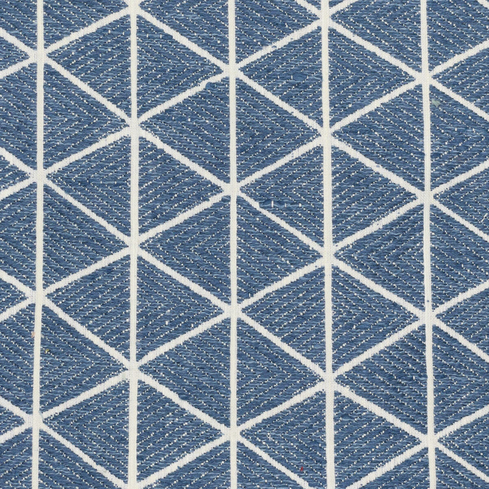 Piqua 1 Bluebird by Stout Designer Fabric COMFORTABLE LIVING HAZE/NAVY 66%POL 34%COT INDIA WYZENBEEK 40 000 DOUBLE RUB WEAR TEST (HEAVY DUTY) Horizontal: 2.750 and Vertical: 3.500 54 in - Swanky Fabrics -