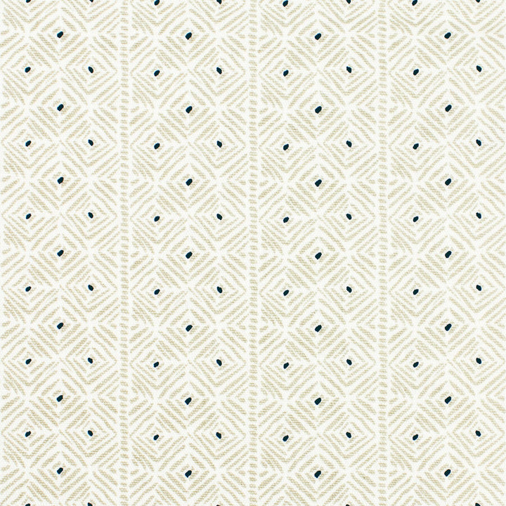 Pixie 1 Sand by Aoc Designer Fabric LA BELLA VITA 55%LIN 45%COT USA Horizontal: 2.5 and Vertical: 1.25 54 in - Swanky Fabrics -