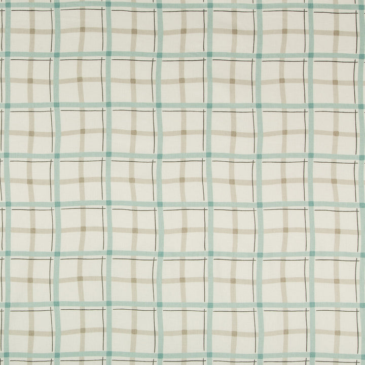Plaiddance Tile by Kravet Basics Fabric BERMUDA COTTON - 100% United States MEDIUM Horizontal: 13.5 and Vertical: 13.5 54 - Fabric Carolina -
