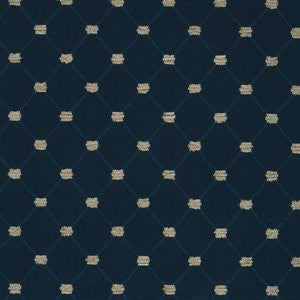 Plato Navy by Norbar Fabric See Sample 100% POLYESTER CHINA 58,000 WYZENBEEK V-1 1/4" H-1" 57 - Fabric Carolina -