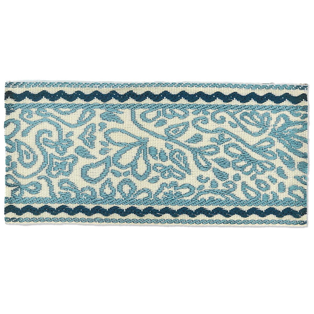 Playful 1 Chambray by Stout Trim Harmony Trim 55% Polyester 45% Spun Viscose CHINA Horizontal: 0 and Vertical: 0 3 in - Fabric Carolina -
