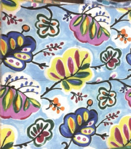Plenty Sky by Norbar Fabric PRISM BRIGHTS 100% COTTON ITALY </p><p>Repeat: 24 1/2"V 26 3/4"H 54 - Fabric Carolina -