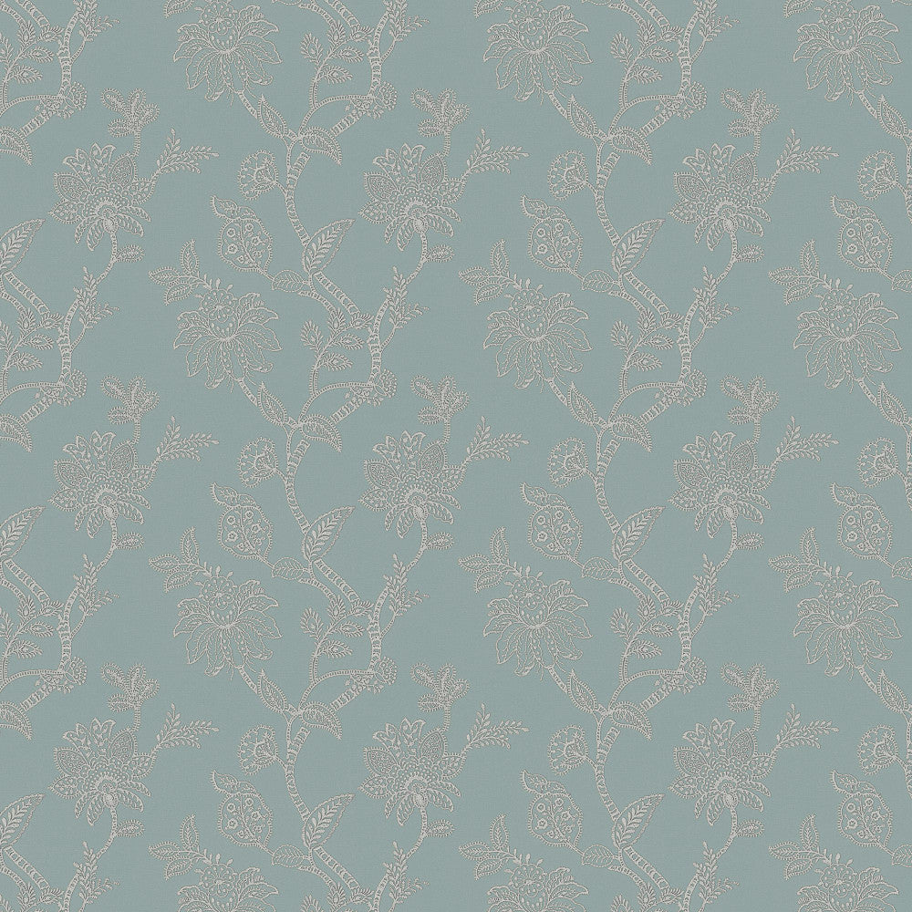 PLIE 62J8001 by JF Designer Fabric Color Concepts Silver Sage 70% Cotton, 30% Polyester India  Horizontal: 16.75 and Vertical: 15.75 60  - Swanky Fabrics -
