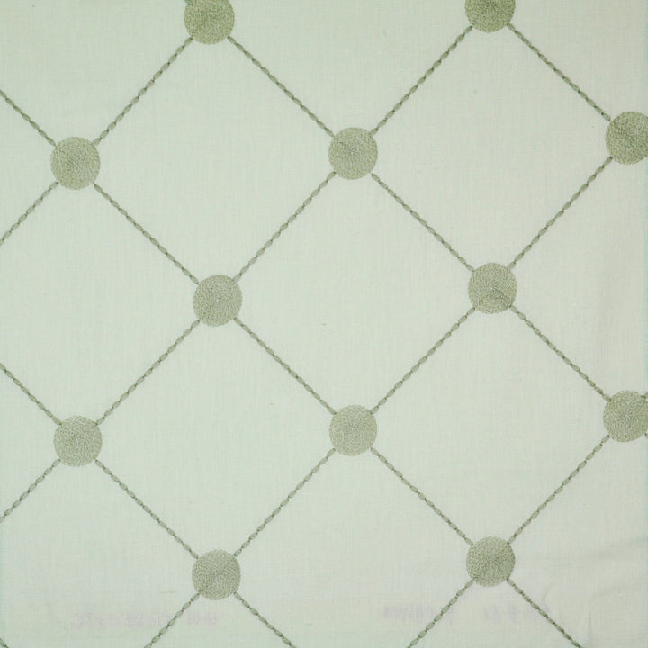 Palma # 1001 Dovecote by Maxwell Fabric 60% POLYESTER 30% COTTON
10% LINEN INDIA </p><p>Repeat: Horizontal: H-6.5 and Vertical: V-6.3 54"EMB.52" - Fabric Carolina -