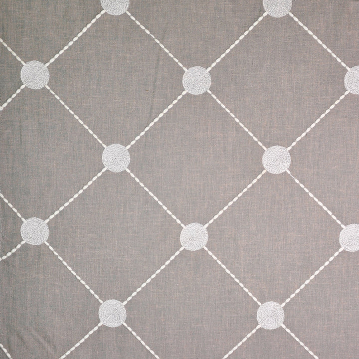 Palma # 1004 Shetland by Maxwell Fabric 60% POLYESTER 30% COTTON
10% LINEN INDIA </p><p>Repeat: Horizontal: H-6.5 and Vertical: V-6.3 54"EMB.52" - Fabric Carolina -