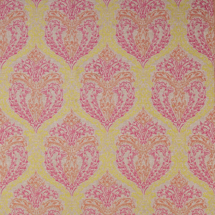 Plumeria # 303 Fiesta by Maxwell Fabric 64% POLYESTER 23% COTTON
7% VISCOSE 6% LINEN TURKEY </p><p>Repeat: Horizontal: H-13.3 and Vertical: V-24.75 54.3" - Fabric Carolina -