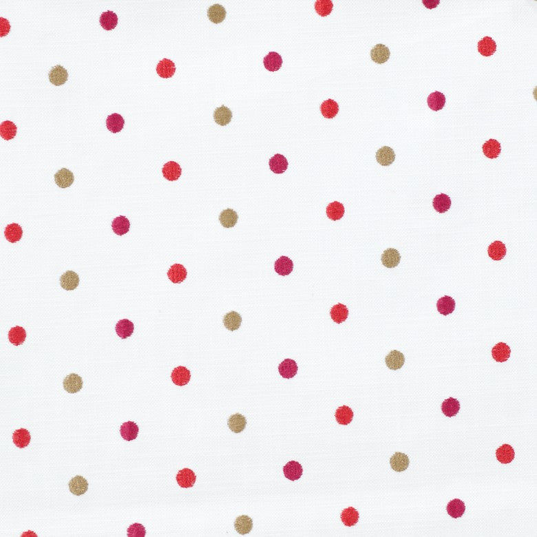 Pitter Patter # 204 Jam by Maxwell Fabric 55% POLYESTER 45% COTTON INDIA </p><p>Repeat: Horizontal: H-6.5 and Vertical: V-2 54.3" - Fabric Carolina -