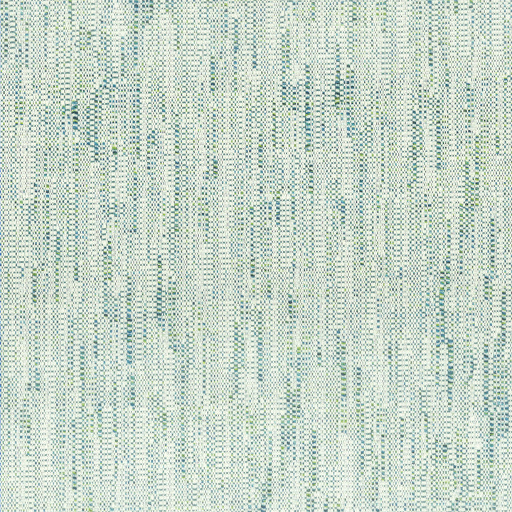 Poetic 1 Peacock by Stout Designer Fabric LIVING IS EASY SEASPRAY/LAGOON 70%UV 30%NOL USA PERFORMANCE RATED FABRIC FLAME RETARDANT-U.F.A.C. CLASS 1 CATB 117-2013 WYZENBEEK 51 000 DOUBLE RUB WEAR TEST (HEAVY DUTY) Horizontal: 0.125 and Vertical: 16.625 56 in - Swanky Fabrics -