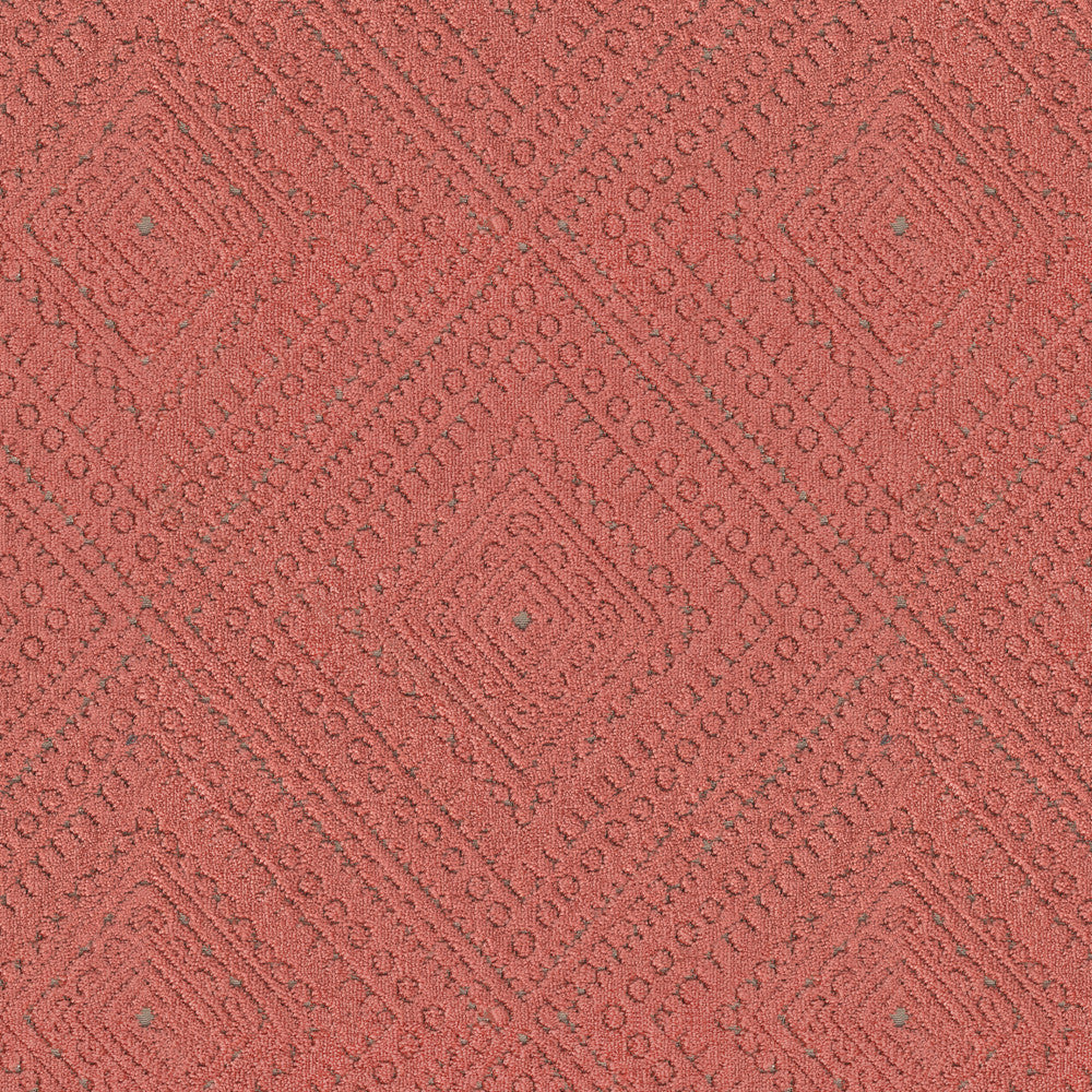 Pointe 27J8011 by JF Designer Fabric Color Concepts Coral Sky 55% Polyester, 45% Viscose India 15000 Horizontal: 7.125 and Vertical: 7.75 57 - Swanky Fabrics -