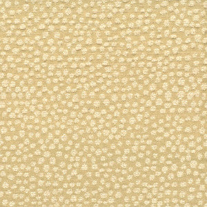 Polka 3 Chamomile by Stout Fabric