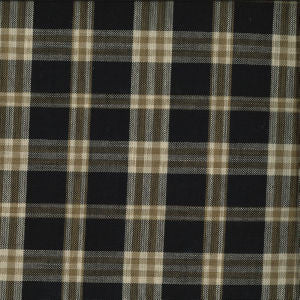 Pollack Black by Norbar Fabric CHECKER 100% POLYESTER CHINA 3 3/4" 3 3/4"H 56 - Fabric Carolina -