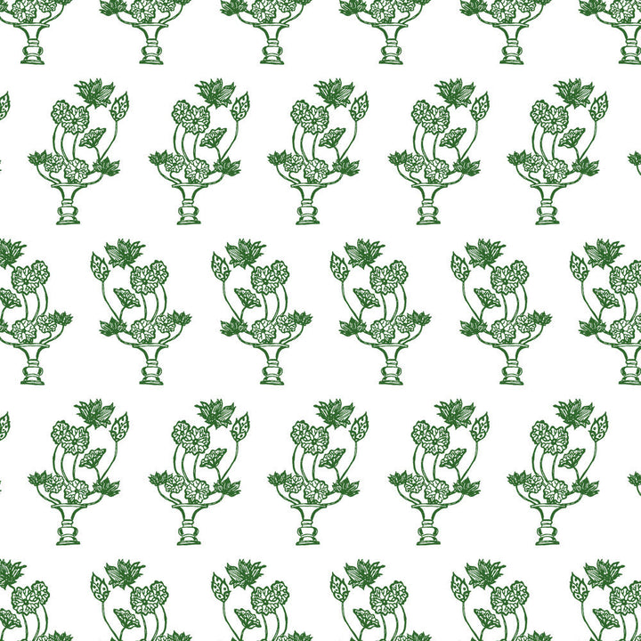 Pots 3 Evergreen by Aoc Fabric Aoc Fabric Pots 3 EvergreenFabric THE ART OF COLOR CAPRICORN 53%LIN 35%COT 12%NYL UK </p><p>Repeat: H: 10.750, V: 14.500 55 in - Fabric Carolina -