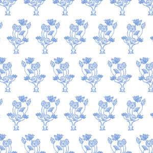 Pots 4 Chambray by Aoc Fabric