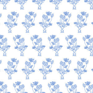 Pots 4 Chambray by Aoc Fabric