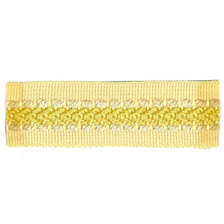 Potter 10 Amber by Stout Designer Trim ART OF DESIGN TRIM-2 TAPES 100%SVI CHINA Horizontal: 0 and Vertical: 0 1 in - Swanky Fabrics -