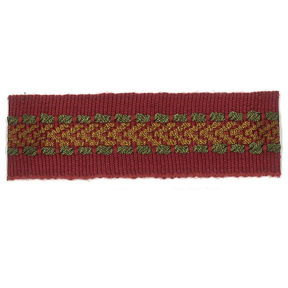 Potter 11 Wine by Stout Trim ART OF DESIGN TRIM-2 TAPES 100%SVI CHINA Horizontal: 0 and Vertical: 0 1 in - Fabric Carolina -