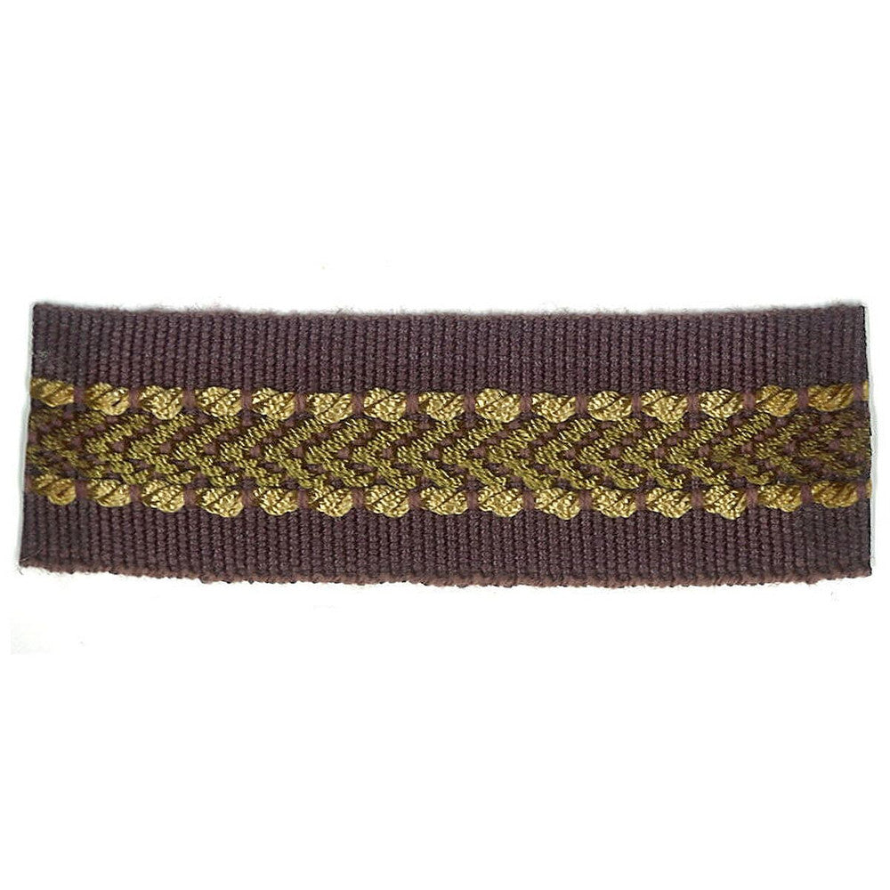 Potter 17 Eggplant by Stout Trim Stout Trim Potter 17 EggplantTrim ART OF DESIGN TRIM-2 TAPES 100%SVI CHINA </p><p>Repeat: H: 0.000, V: 0.000 1 in - Fabric Carolina -