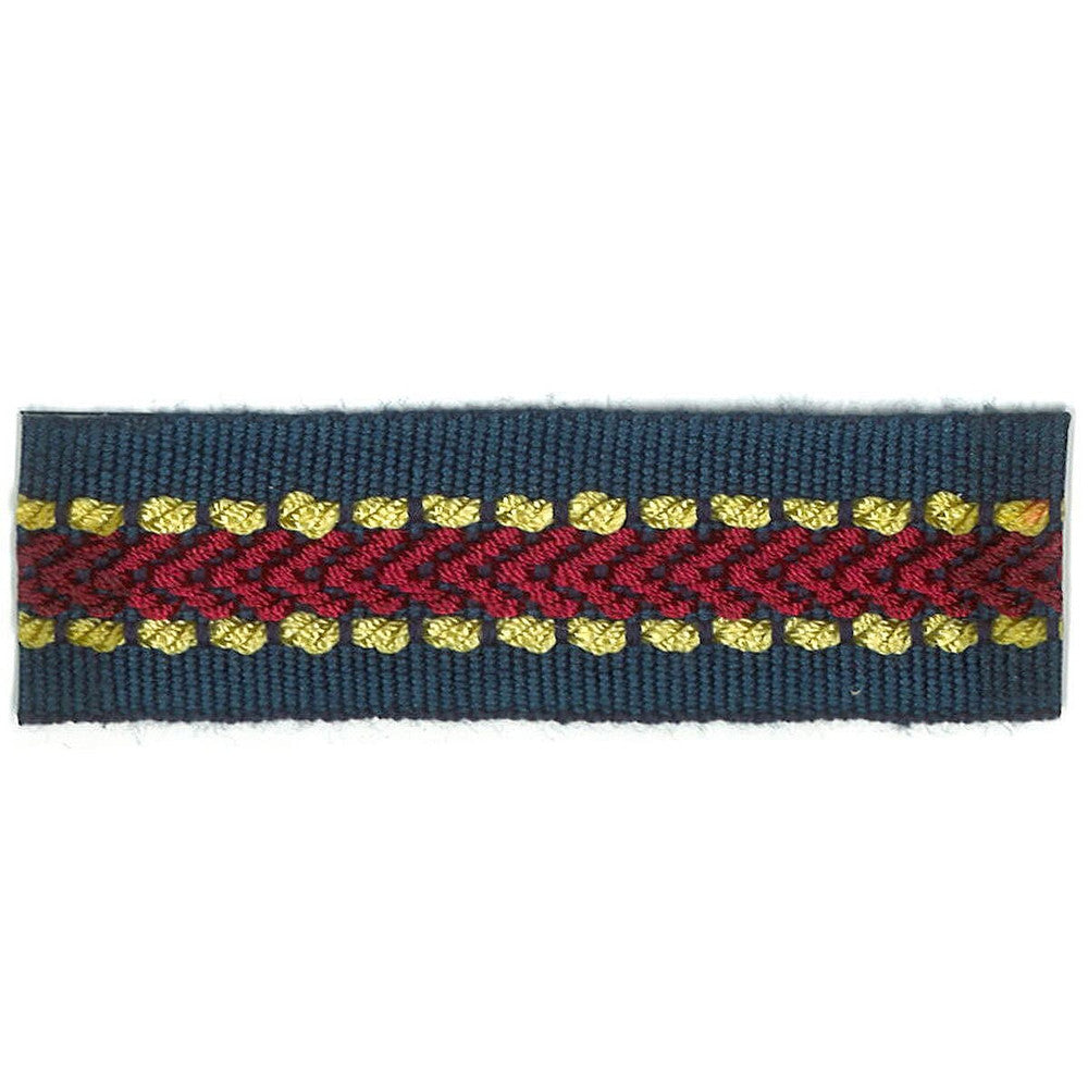 Potter 21 Jewel by Stout Trim ART OF DESIGN TRIM-2 TAPES 100%SVI CHINA </p><p>Repeat: 0 1 in - Fabric Carolina -