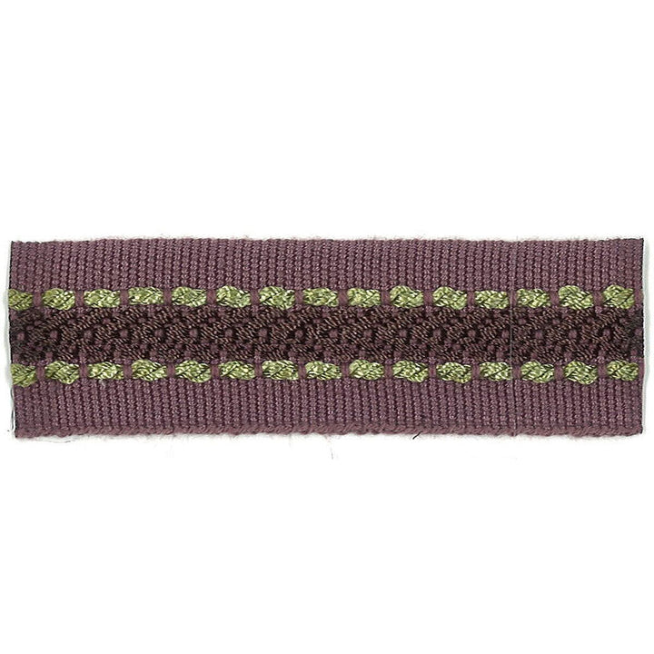 Potter 26 Lilac by Stout Designer Trim ART OF DESIGN TRIM-2 TAPES 100%SVI CHINA </p><p>Repeat: 0 1 in - Swanky Fabrics -