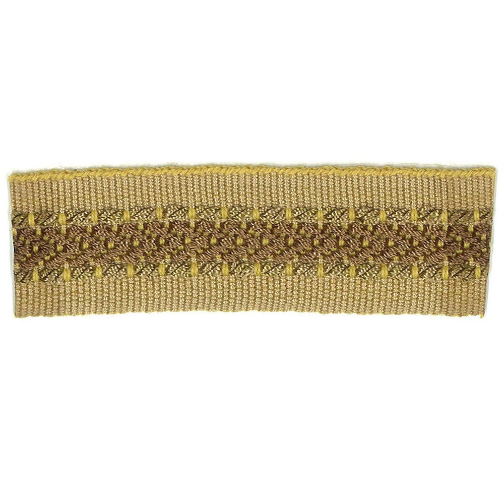 Potter 29 Fawn by Stout Designer Trim ART OF DESIGN TRIM-2 TAPES 100%SVI CHINA Horizontal: 0.000 and Vertical: 0.000 1 in - Swanky Fabrics -